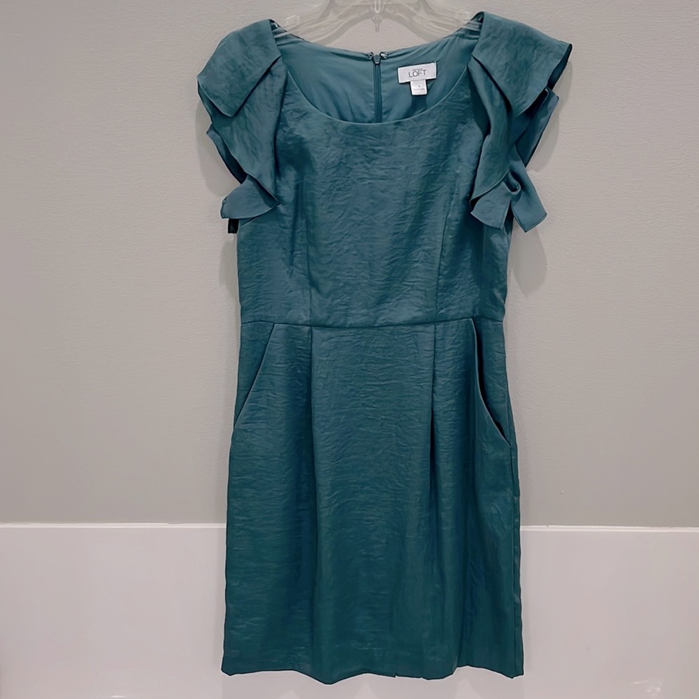 Blue-Green Dress
